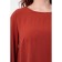 Female blouse, size 52, Terracotta color