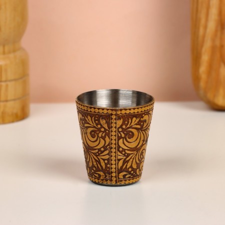 Set of piles "Hunter", 4 pcs, in a tube, 4.5 × 4.5 × 9 cm, birch bark-5