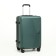 Suitcase 24 ", 42*28*66, lightning department, Code code, 4 wheels removable, green wheels