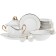 Dining Service 6/25 TULIP, Sveta Tulip decor, golden holders, 25 items