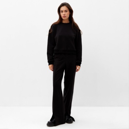 Women's costume (jumper and trousers) Mist, p. 48-50, black-6