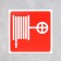 Signs "Fire Hydrant" 100 × 100, adhesive base