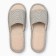 Women's slippers with an open nose, size 40-41, color gray color