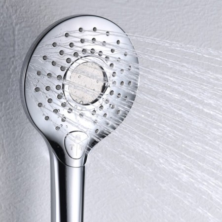 Shower Lake Wasserkraft A101, 3 modes, cleaning key, ABS plastic, chrome-1
