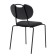 Hillen chair, 565 × 445 × 785 mm, black color