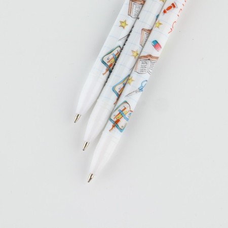 Handle Blue Blue Paste 0.5 mm with cap “September 1: for five” plastic-3