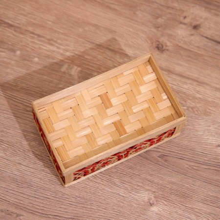 Bamboo casket 17x10x7 cm-4