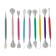 A set of tools 9 pieces for modeling clay, plasticine, plastics