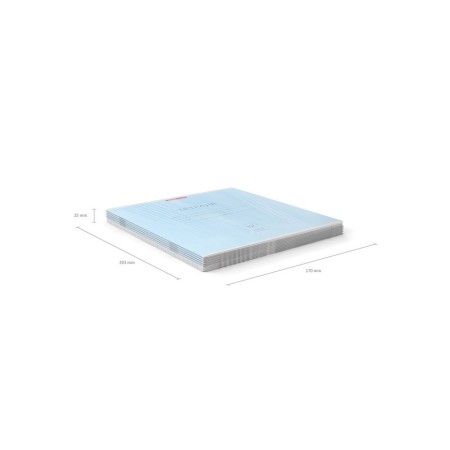 Notebook 12 sheets in the slanting line of Erichkrause "Classic", Blue-5