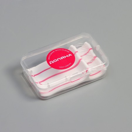 A set of toothpicks with a dental thread, 30 pcs-3
