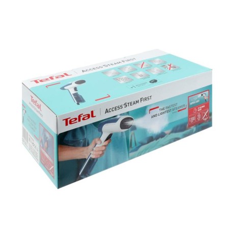 TEFAL DT6130E0, manual, 1300 W, 70 ml, 20 ml/min, cord 2.6 m, white/blue-5