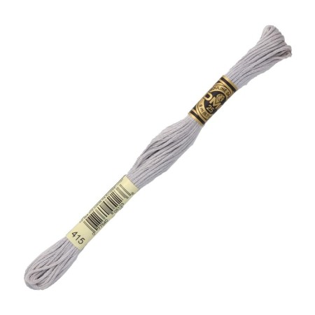 The threads of the DMC 117 (415), 12 pcs. packaged