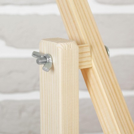 Higher-staining stalks for embroidery, 20 × 30 cm, with stand, color light wood-2