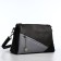Bag Cross-Bodi with a zipper, gray color