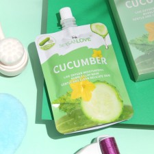 Oxygen bubble mask for the face 