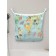 Organizer in a bath on suction cups "Funny card", for storing toys and little things, size 33x39 cm