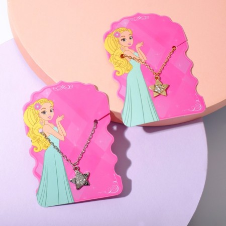 Pendant "chosen" asterisk, color mix, 40 cm-1