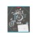 Notebook 18 sheets, ruler, erichkrause, bicycle rider, mix