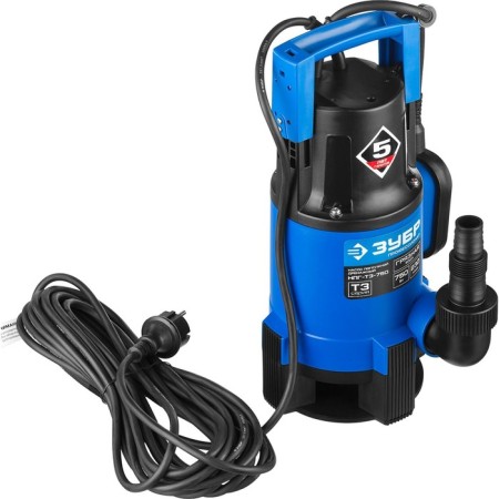 Drainage "Zubble" NPG-T3-750, for dirty water, 750 W, 230 l/min, pressure 8 m-2