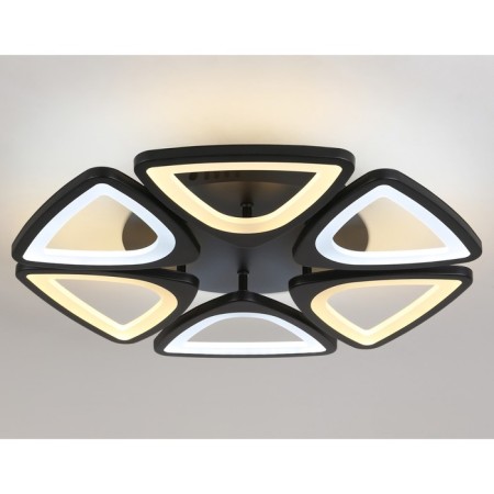 LED ceiling LED with Ambrella Light, Original, FA4495, 6xLED, 84 W, 6300LUM, 3000-6400K, Black Color Black-3