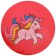 Children's ball "Pony and unicorns", D = 22 cm, 60 g, color mix