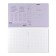 Notebook 24 sheets in the Erichkrause Coverprio Pastel Classic Code, Plastic Cover, Offset block, 100%whiteness, Lilac