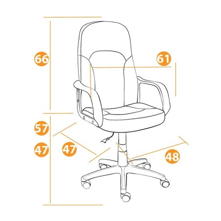 Parma Fllock/brown armchair 6/TW-24-4