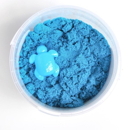 Kinetic sand 0.7 kg, blue-4