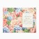 Postcard "The most beautiful", flowers, software touch, 12 x 18 cm