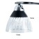 Berne chandelier 5he27 40W black-chromium 56x56x25 cm Bayerlux