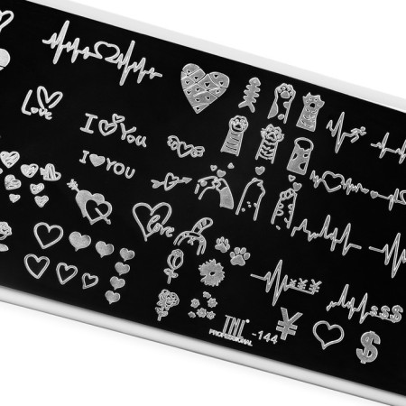 TNL Premium Cats & Love Stamping Plave-1