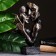 Figure "A couple of lovers" black with gold, 30cm