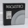 A set of plates of porcelain dining Magistro Basic Bistro, 6 objects: d = 27 cm, white color