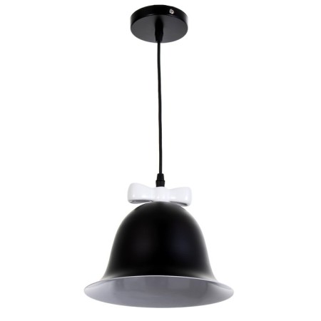 Lamp "Mickey" E27 40W white black 23x23x19-119cm Bayerlux