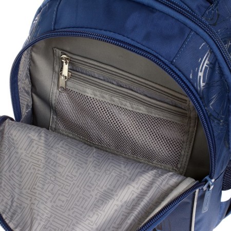 School backpack 38.5 x 26 x 17 cm, ergonomic back, Hatber Primary School "Scooter" NRK_74065-8