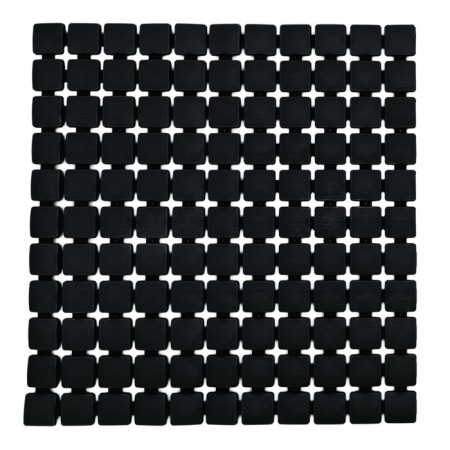 Anti -exceling rug NEVIS 54x54 cm, black