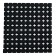 Anti -exceling rug NEVIS 54x54 cm, black