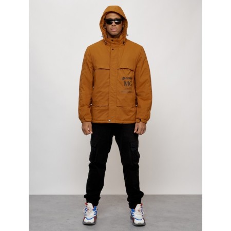 Sports male jacket, size 56, mustard color-11