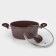 Braini shade pan, 3.3 l, glass cover, anti -stick coating, induction
