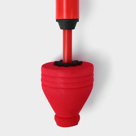 Pneumatic vantuze d = 9 cm, length 61 cm, red color-2