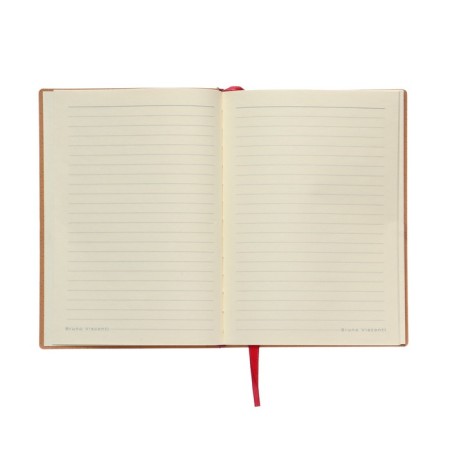 Note book A6, 64 sheets in the Flex Journal line, artificial leather cover, lies, tinted block 80 g/m2, mix-12