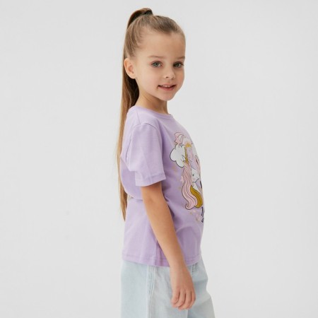 Children's T-shirt "Unicorn" Minnie Mouse, height 86-92, lilac-2