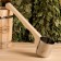 Stainless steel bath for a bathhouse, 0.5l, 42 cm, with a pen, "Dobroparov"