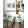 The tablecloth on the table “The tops of the tropics”, round, Saten, d = 150 cm