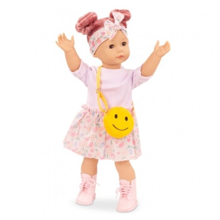 GOTZ doll "laziness", with a yellow bag, size 46 cm-1