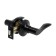 Latch (fashion 3187), interior, matte black color