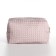 TEXTURA lightning cosmetic bag, pink color