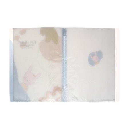 A4 folder with 40 transparent files "Beast", mix-7