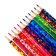 Pencils 12 Pixel Party colors, plastic, decorated, triangular, cardboard packaging with a suspension