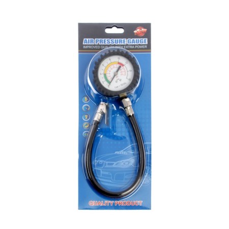 Mechanical manometer, clamp, rubber hose 18 cm-3